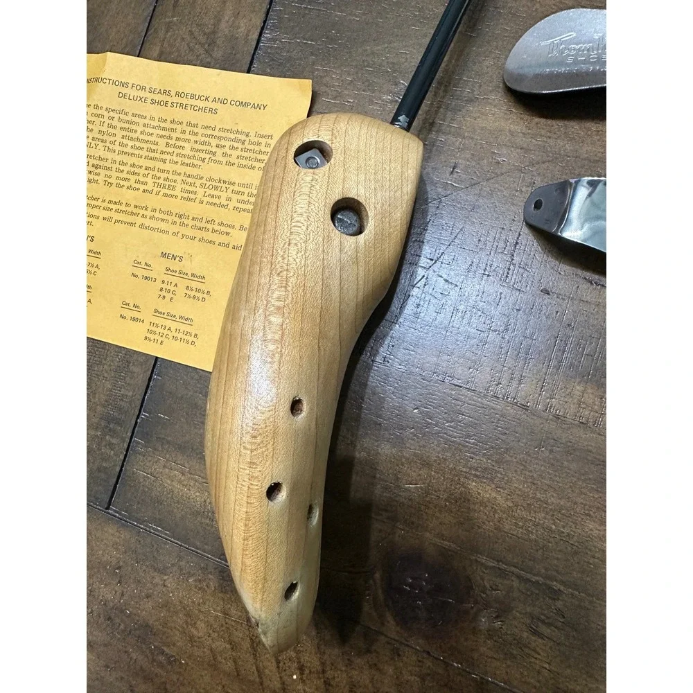 Vintage Sears Shoe Stretcher No. 19012 Johnston‎ & Murphy Thom McAn Shoe Horns